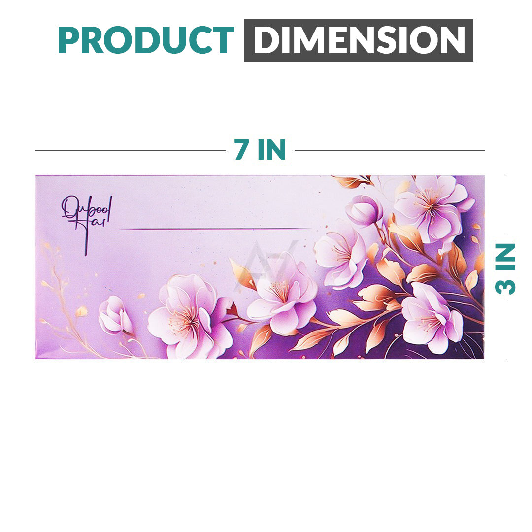 10 Pcs Wedding Envelops Qubool Hai