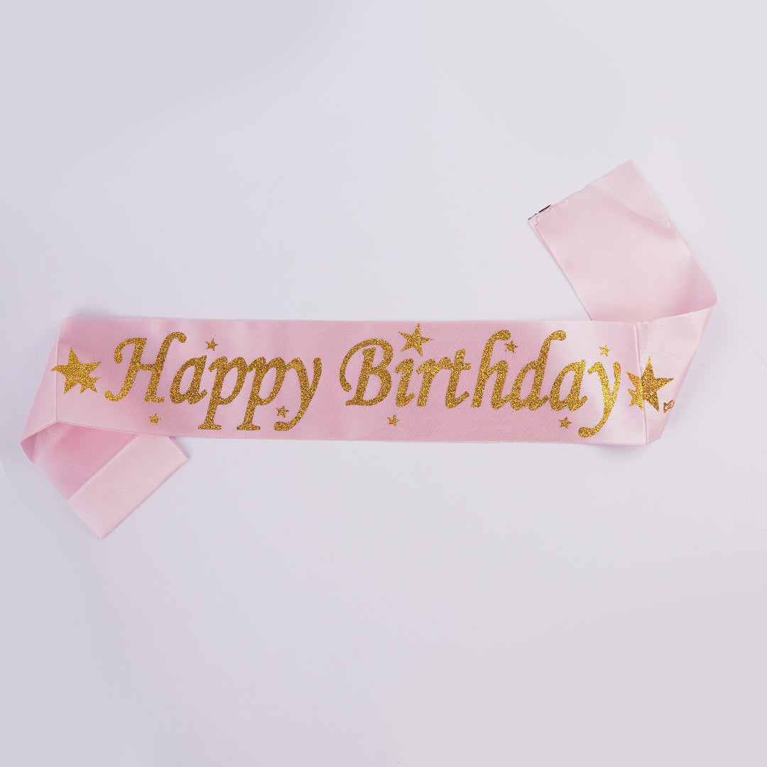 Happy Birthday Sash