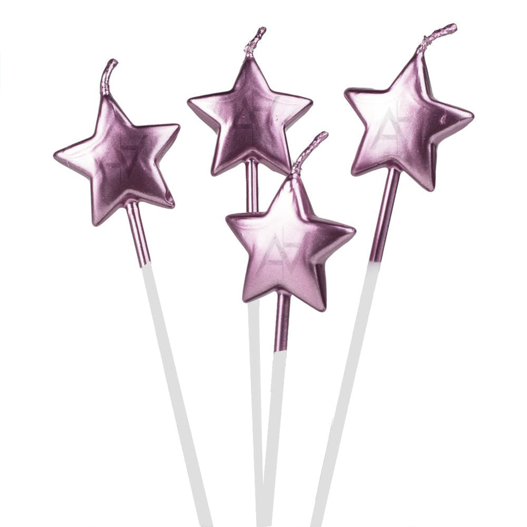 Star Cake Candles