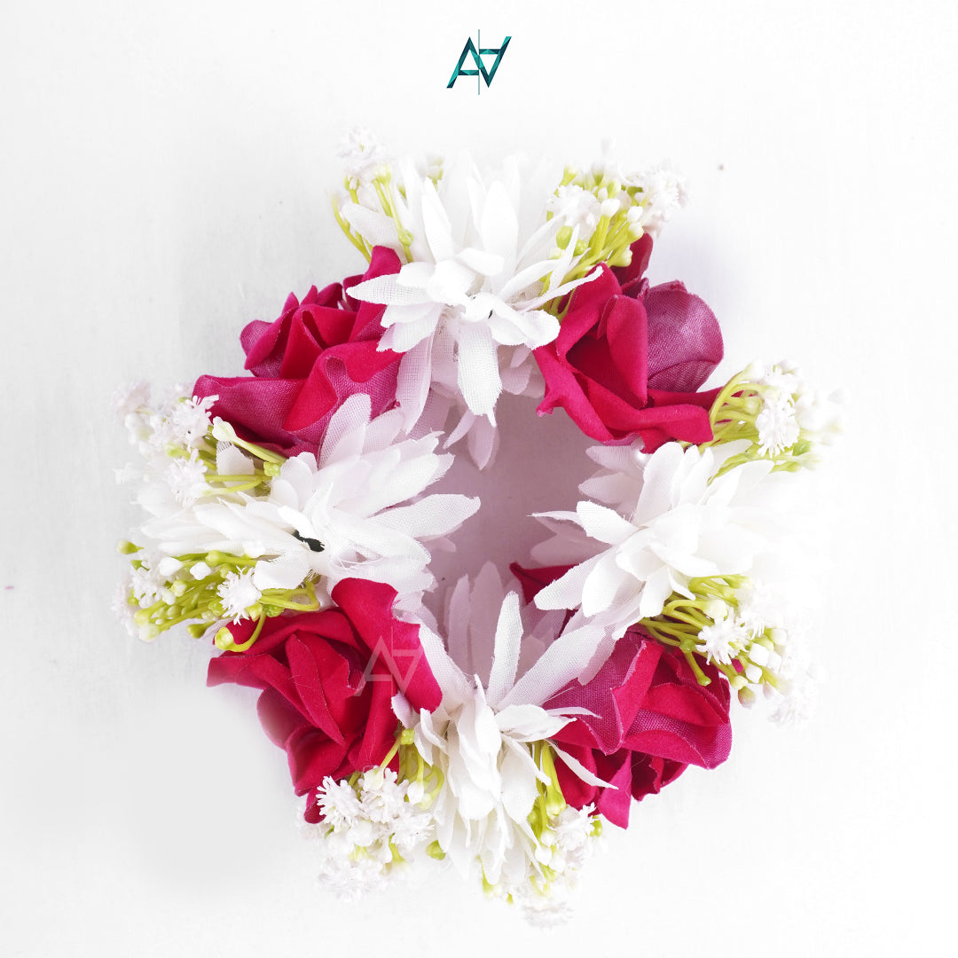 Artificial Hand Gajray Bangles 2 pc pair