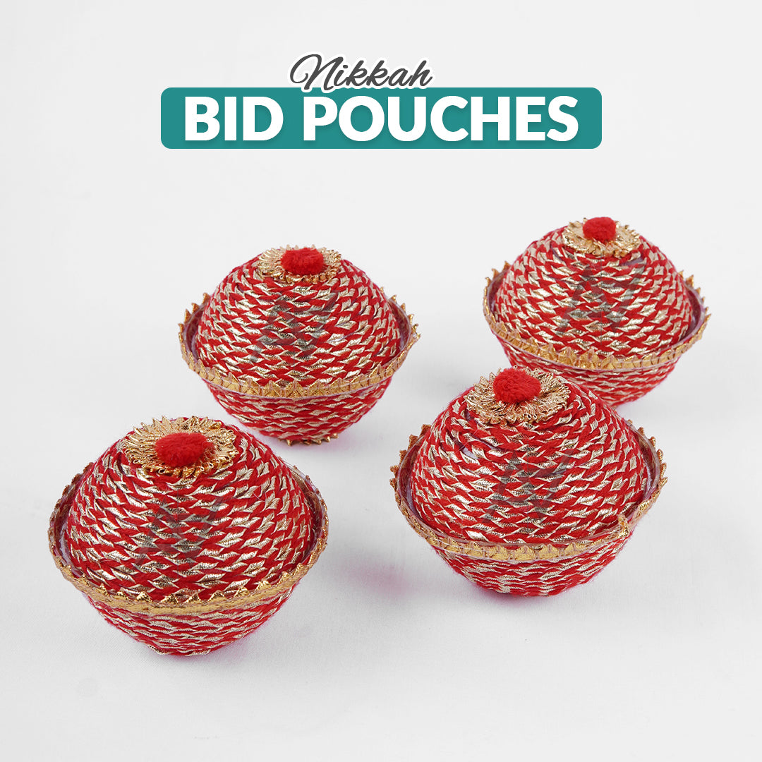 Nikkah Bid Pouches for Nikkah Ceremony