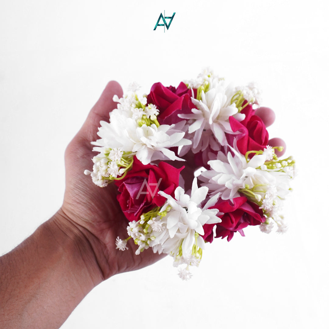 Artificial Hand Gajray Bangles 2 pc pair