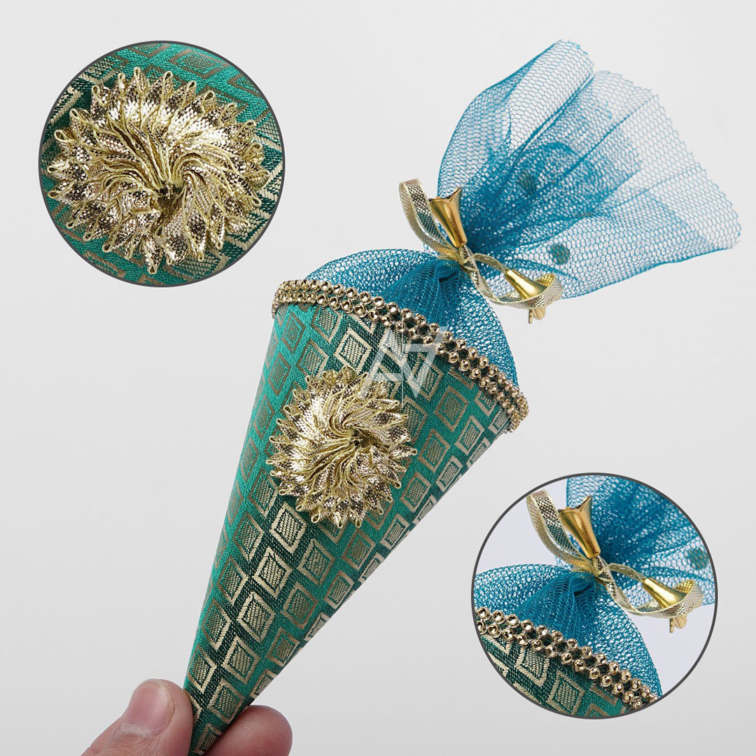 Cone Shape Nikkah Pouches