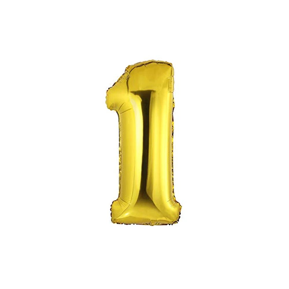 1 Num Foil Balloon - aliakbardecoration