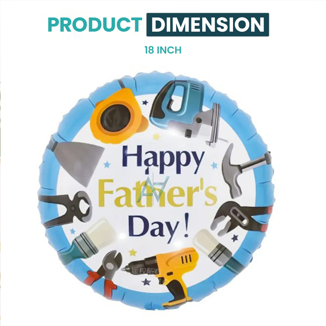 Fathers Day Foil Balloon