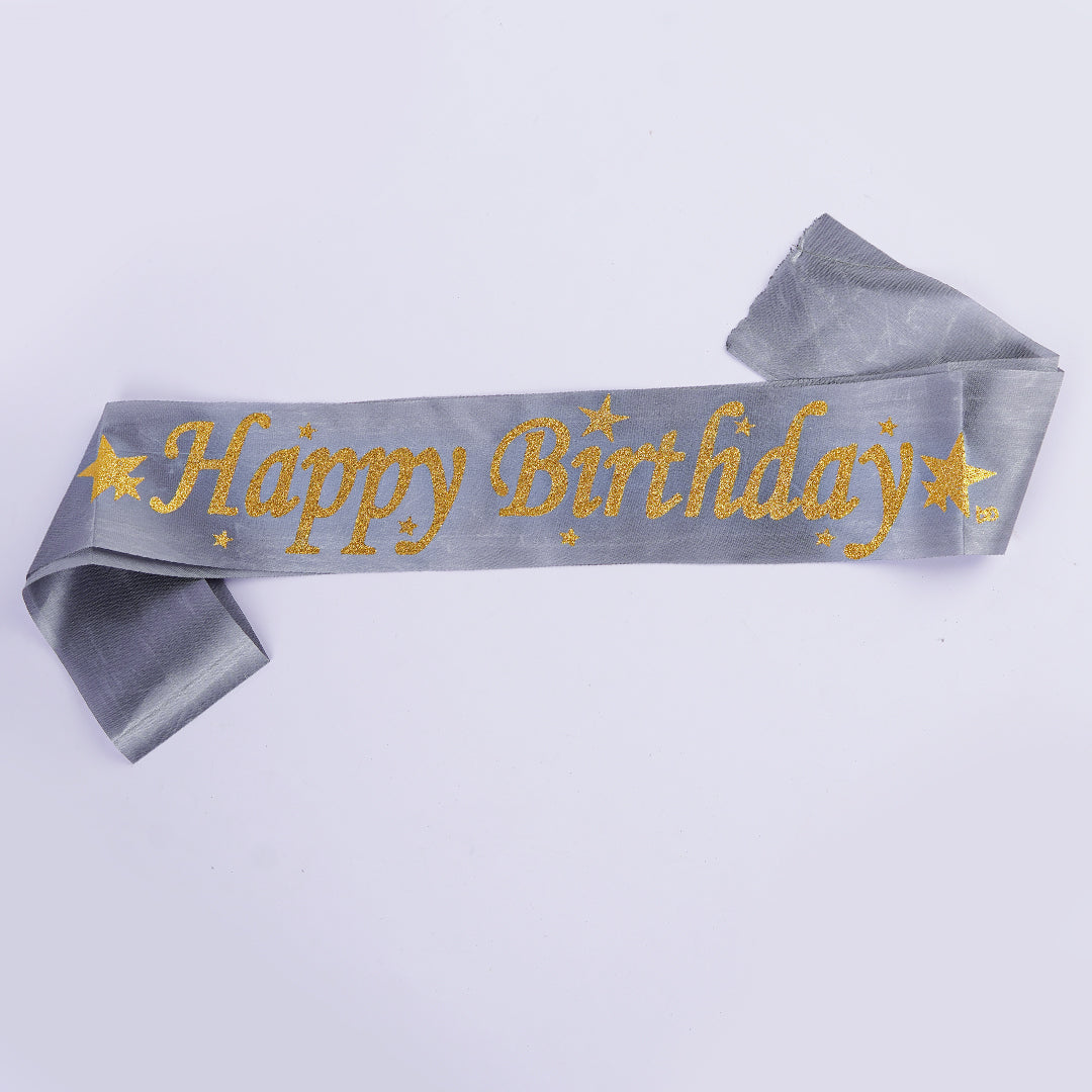 Happy Birthday Sash