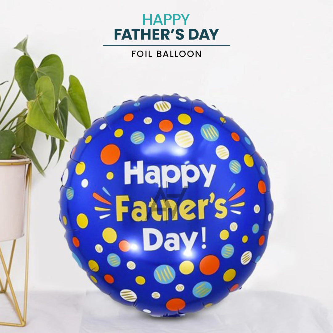 Fathers Day Foil Balloon