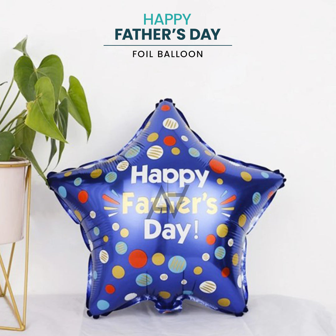 Fathers Day Foil Balloon