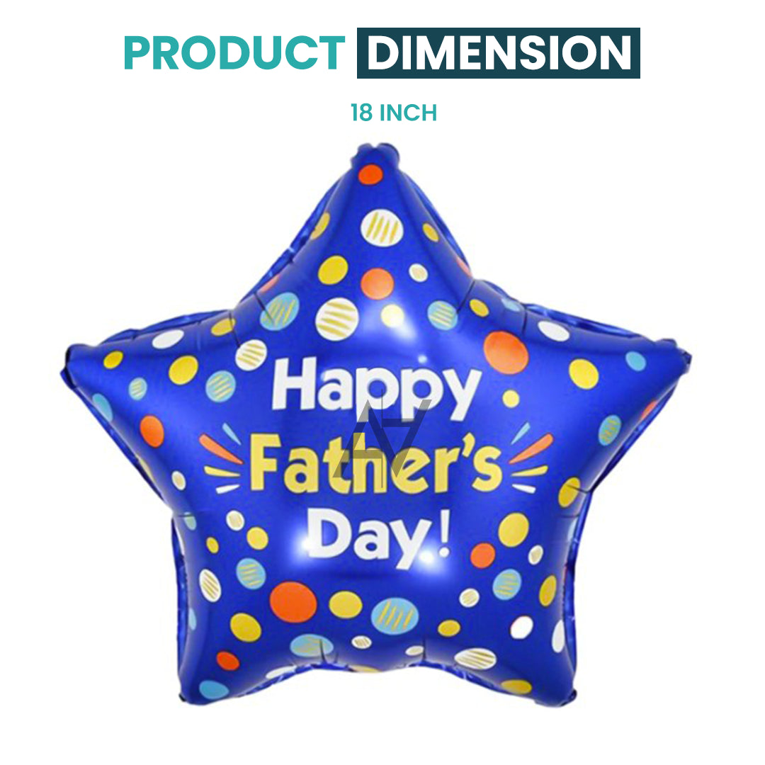 Fathers Day Foil Balloon