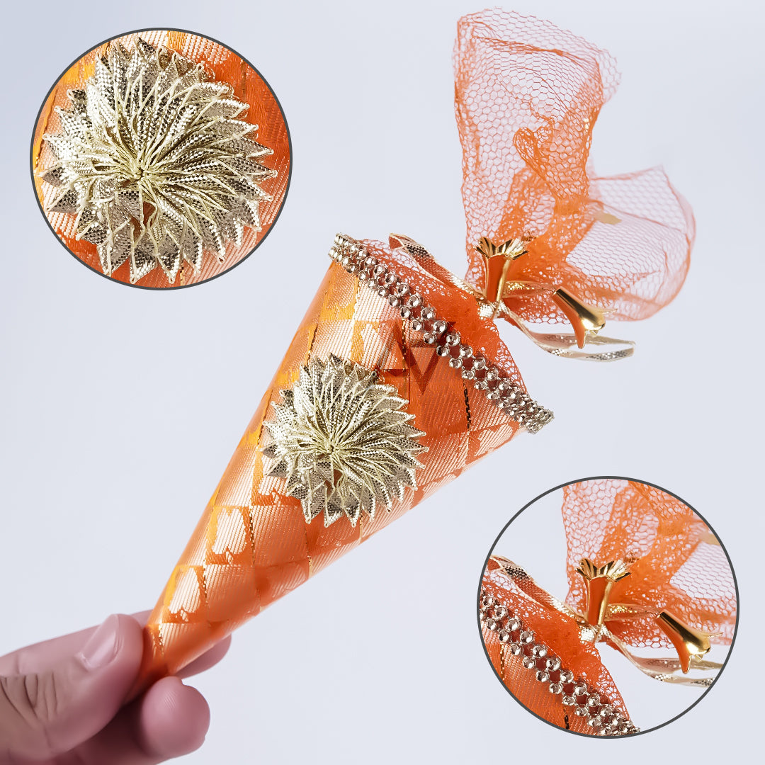 Cone Shape Nikkah Pouches