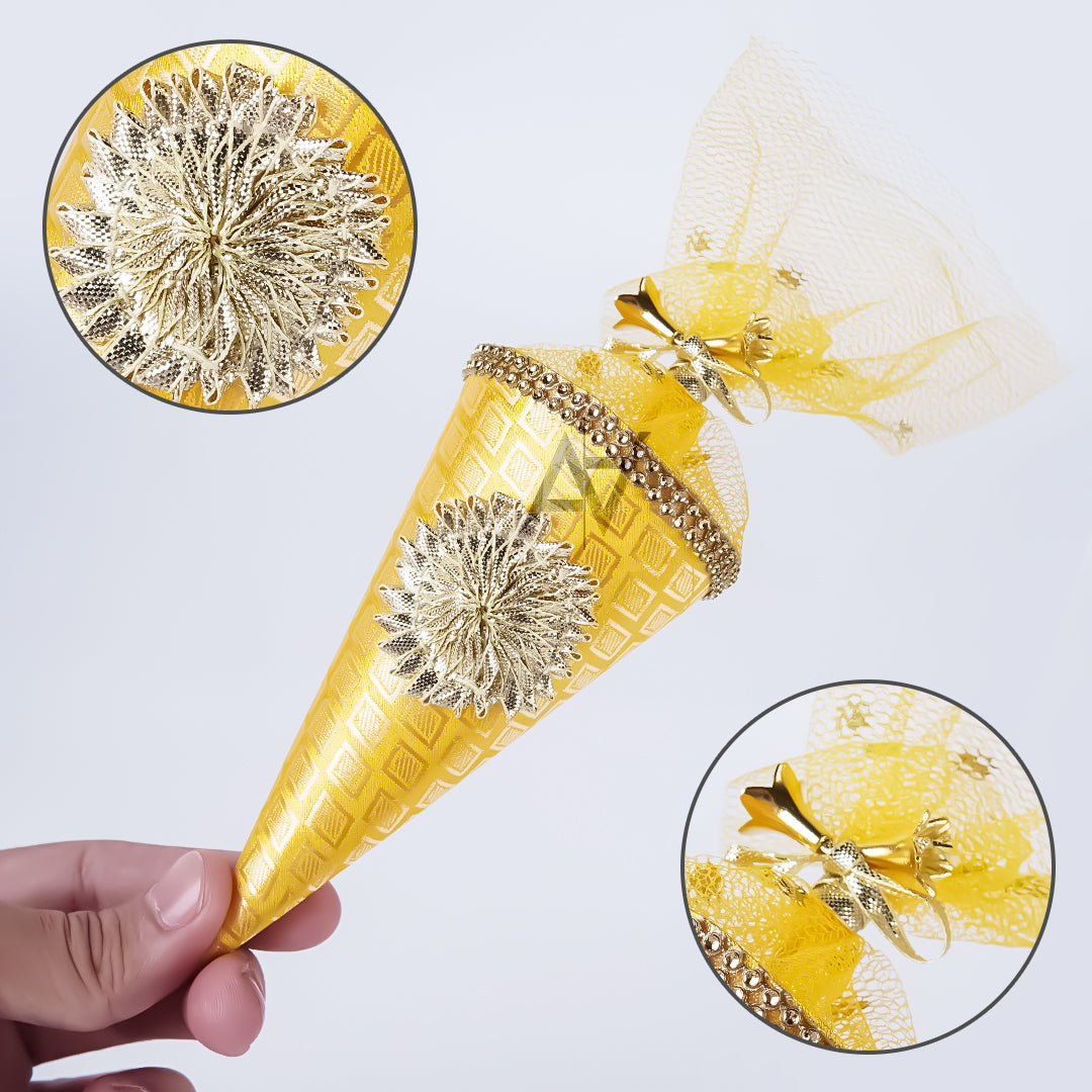 Cone Shape Nikkah Pouches