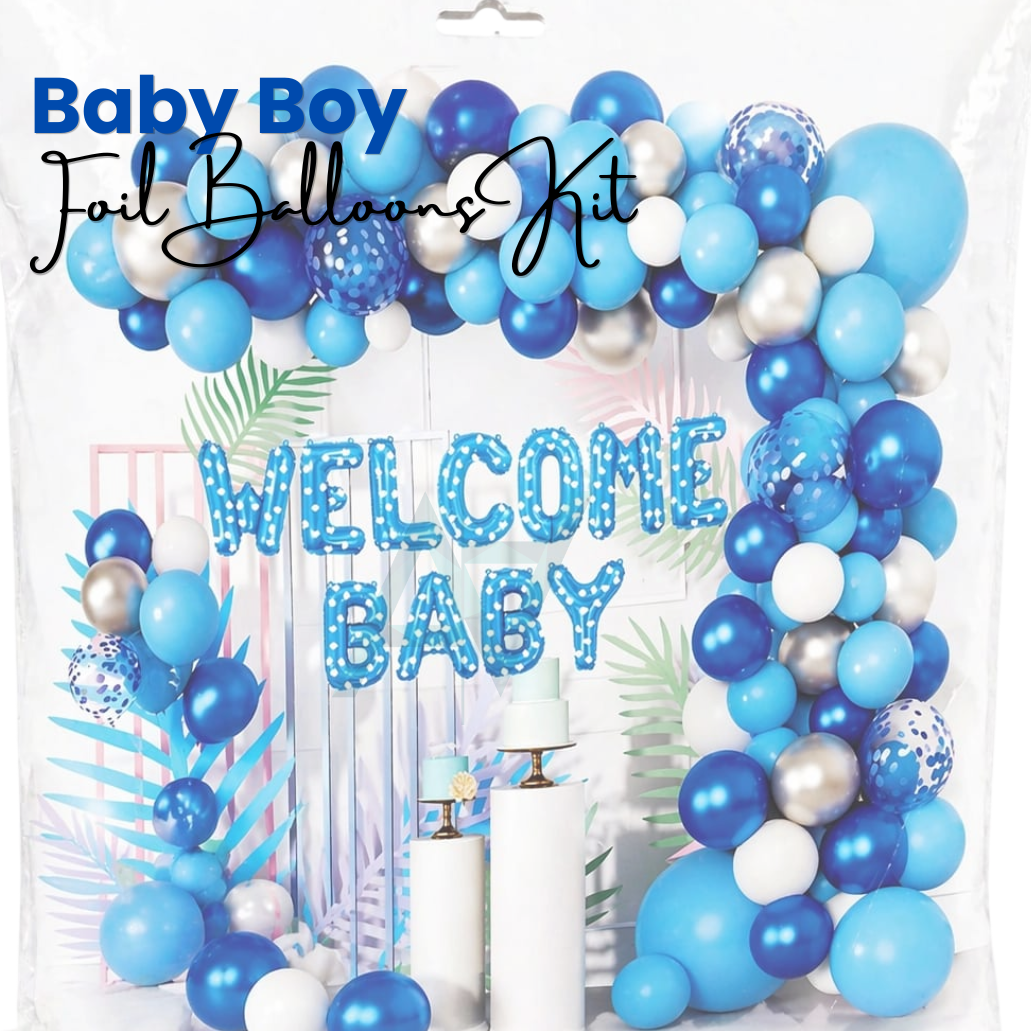 Welcome baby Foil Balloon Kit