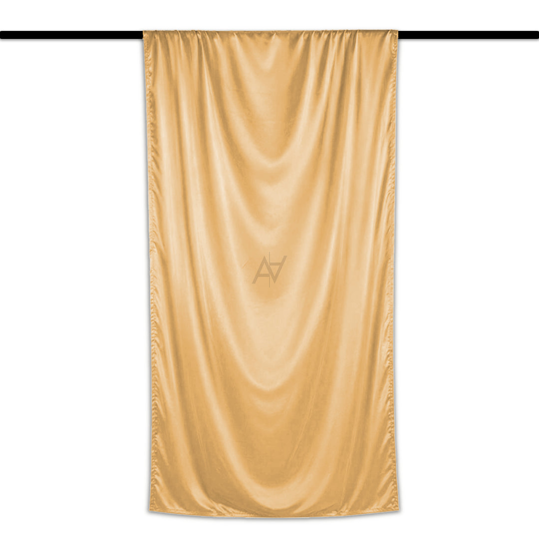 Satin Fabric Curtain Backdrop