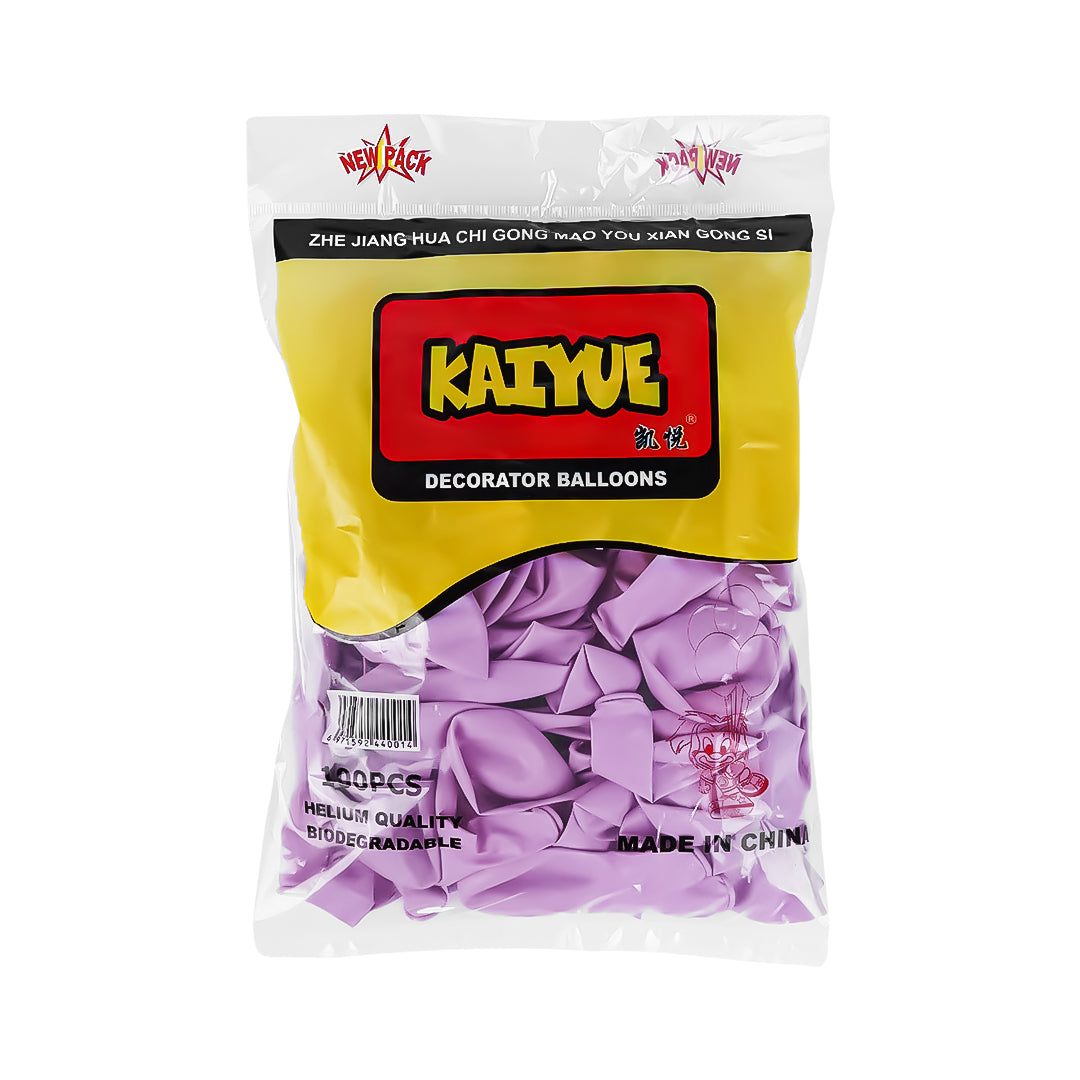 Kaiyue Macron Purple Color Latex Balloon