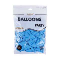 Pack of 100 - 12 Inches Sky blue Latex Balloon