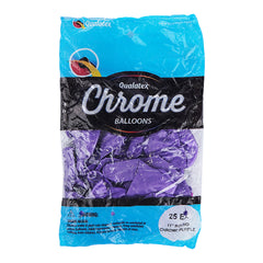 Qualatex Chrome Purple balloon