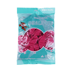 Pack of 100 - 12 Inches Shocking Pink Latex Balloon