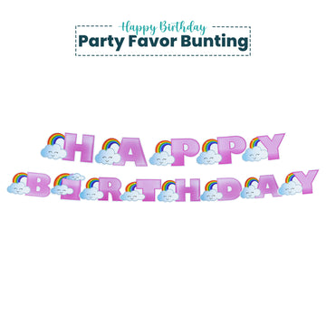 Happy Birthday Bunting Banner