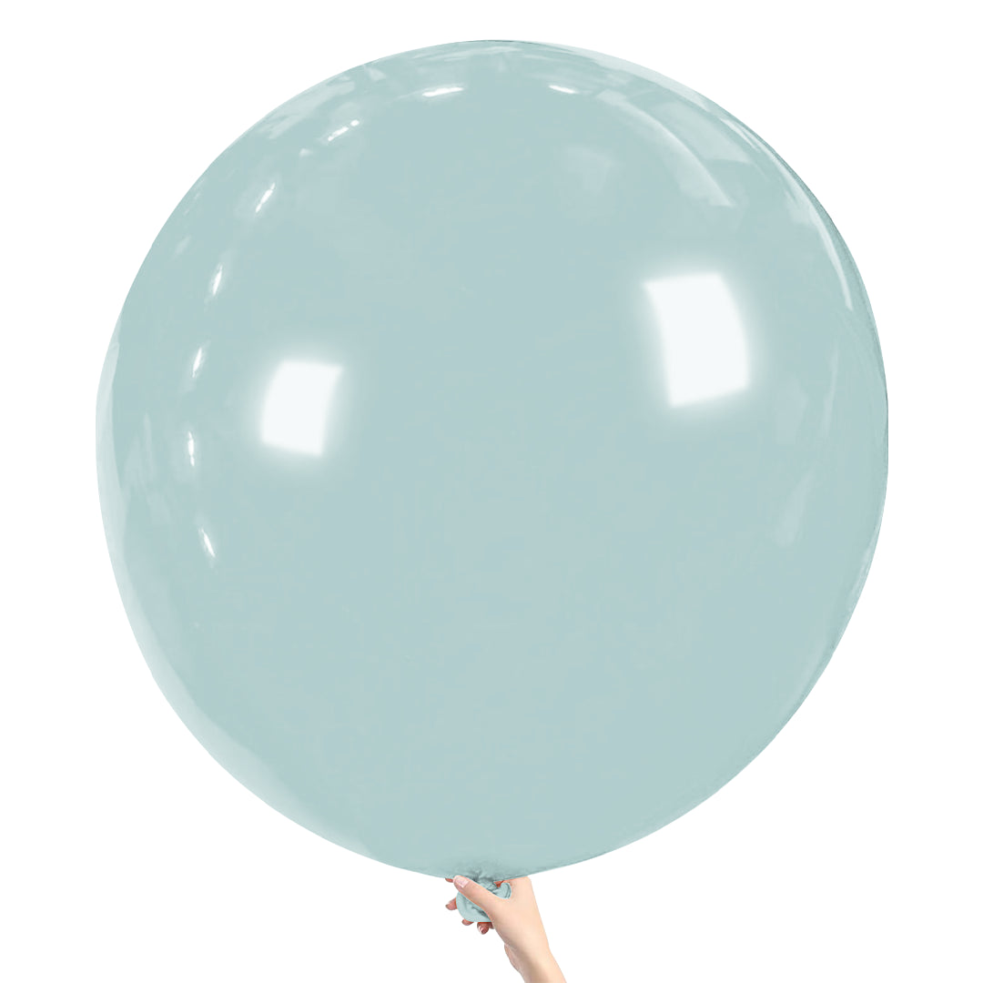 Dusty Green Giant Latex Balloon – 36 inch Oversized Party Balloon for Decor & Photos - Aliakbardecoration
