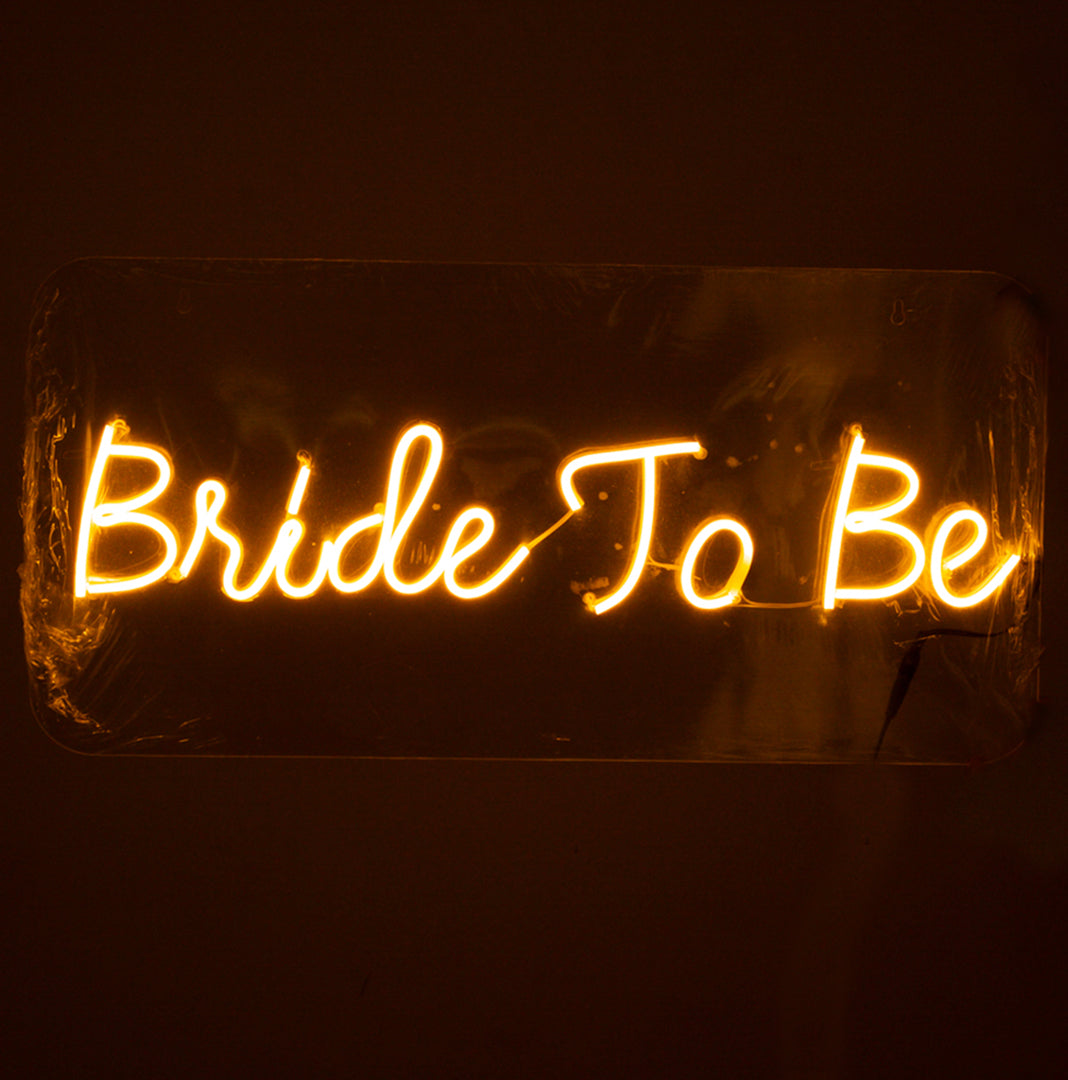 Bride To Be Neon Sign