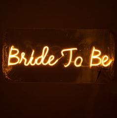 Bride To Be Neon Sign