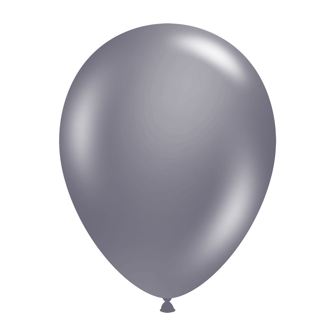 Grey Latex Balloon