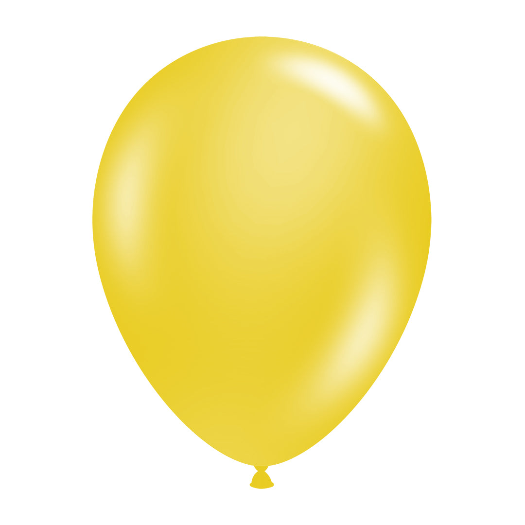 Kaiyue Mustard Color Latex Balloon