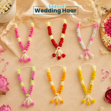 Artificial Wedding Haar For Bride & Groom