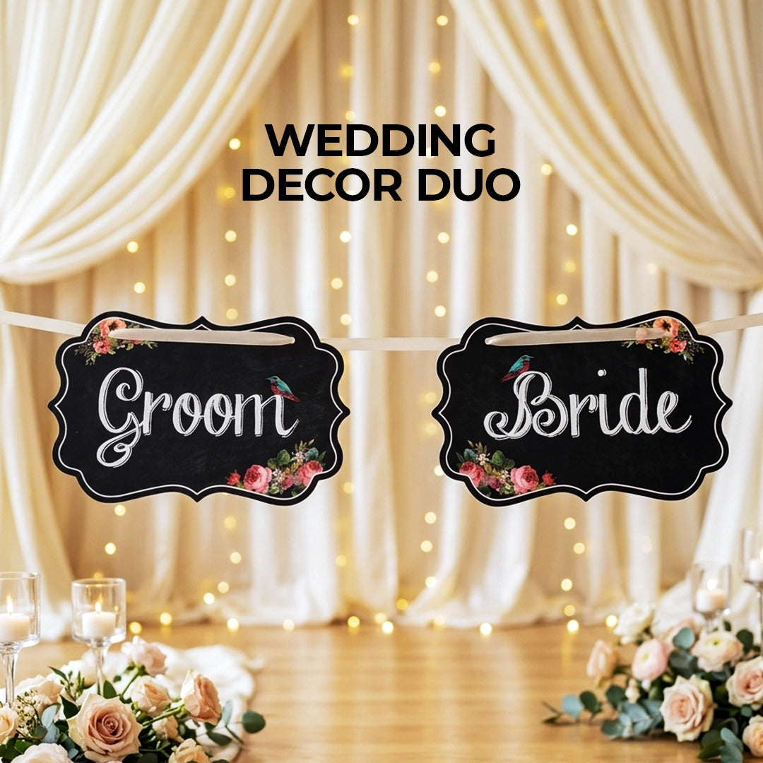 GROOM BRIDE HANGING