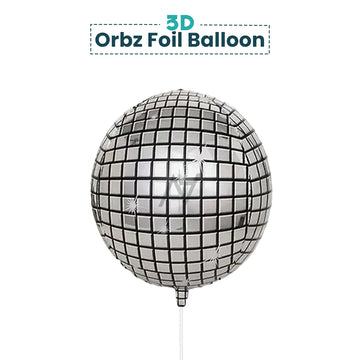 3D Orbz Foil Balloon Set (5 Pcs) – Party Decor Balloons