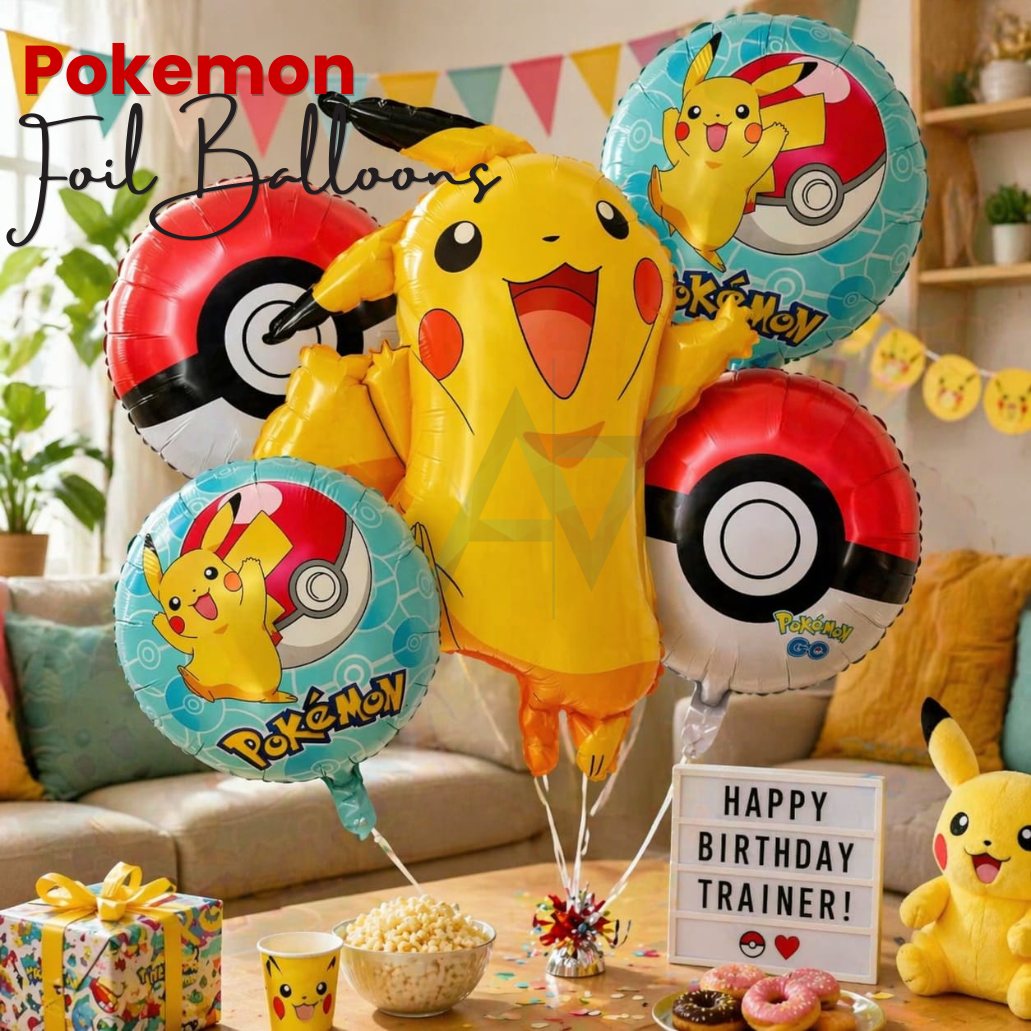 Pokemon Foil Balloon Set