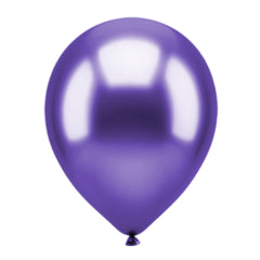 Qualatex Chrome Purple balloon