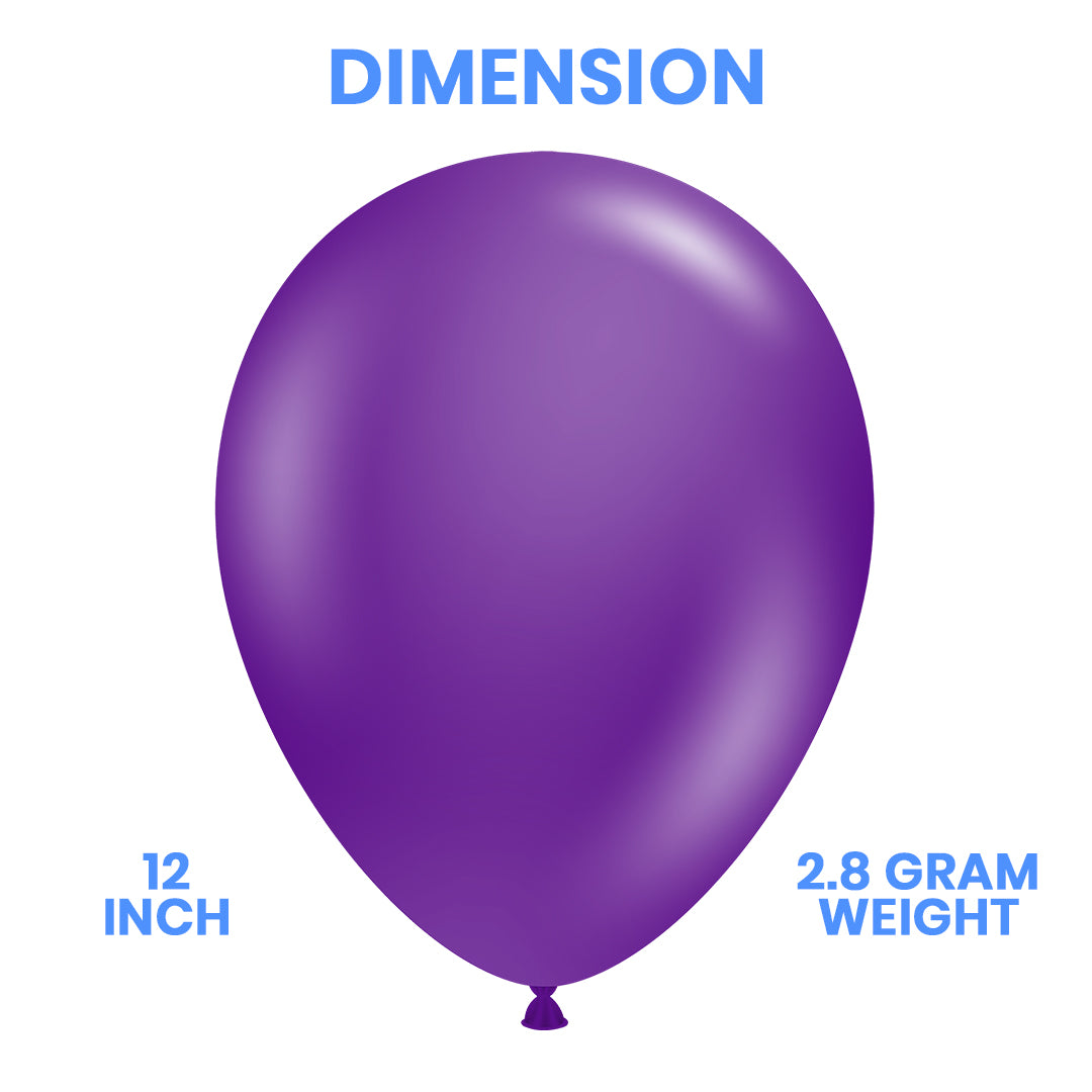 Purple Latex Balloon