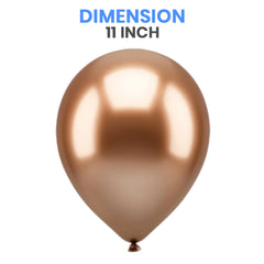 Qualatex Chrome Copper balloon