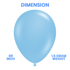 Kaiyue Baby blue Color Latex Balloon