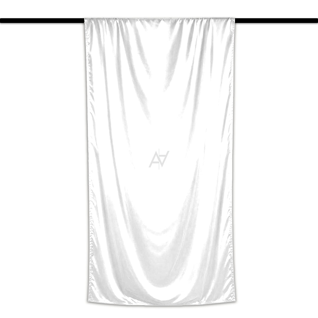 Satin Fabric Curtain Backdrop