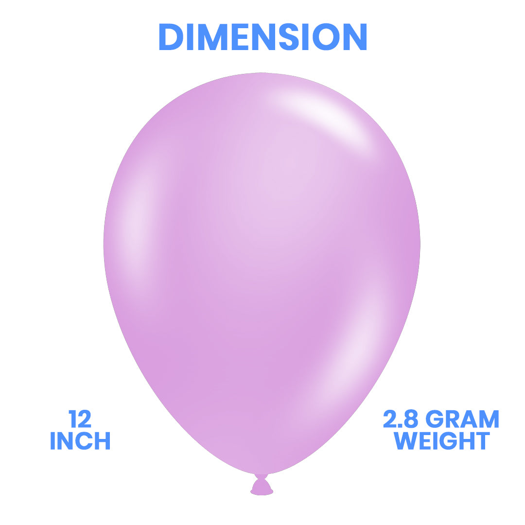 Purple latex balloons