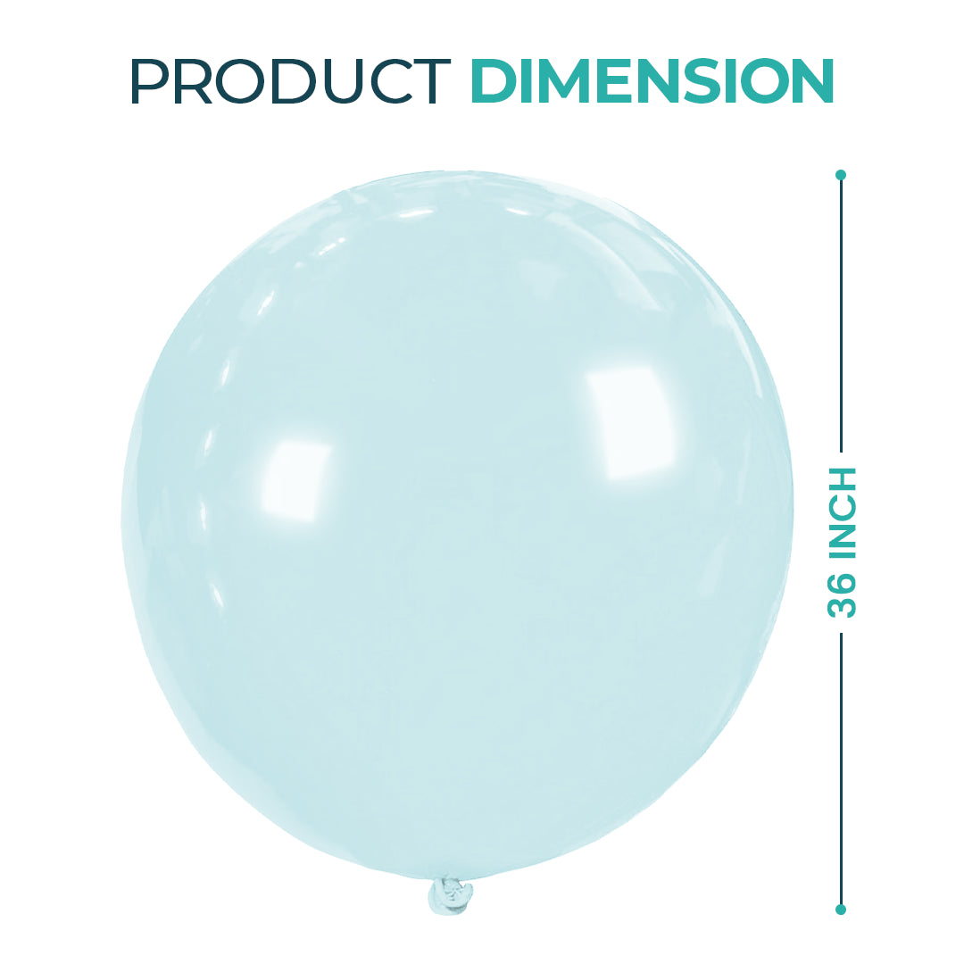 Baby Green Giant Latex Balloon – 36 inch Oversized Party Balloon for Decor & Photos - Aliakbardecoration