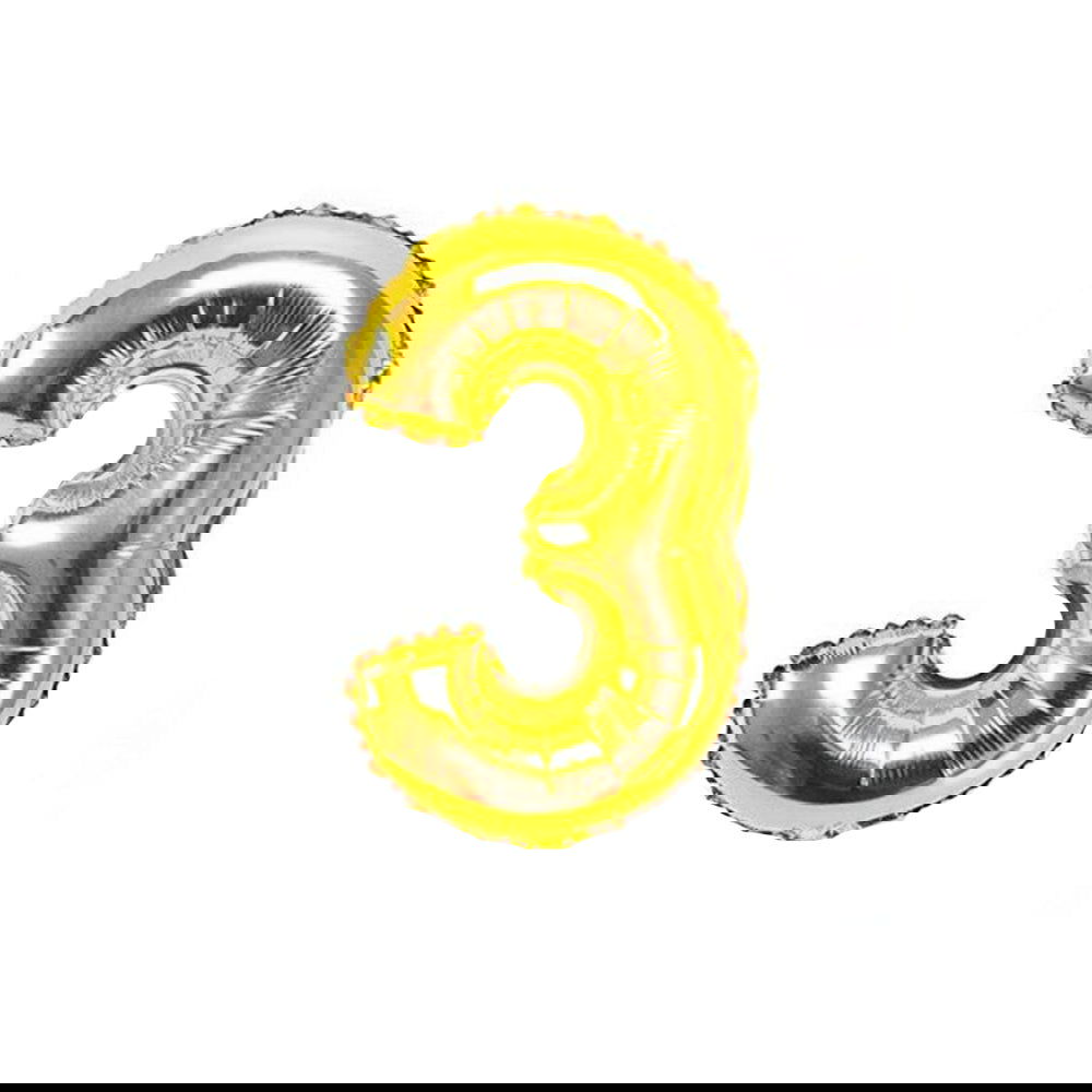 3 Num Foil Balloon - ardor