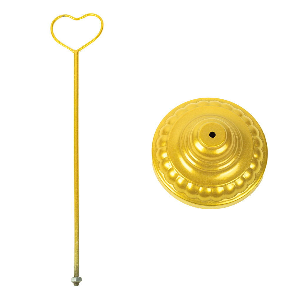 3 Tier Golden Cup Cake Stand - ardor