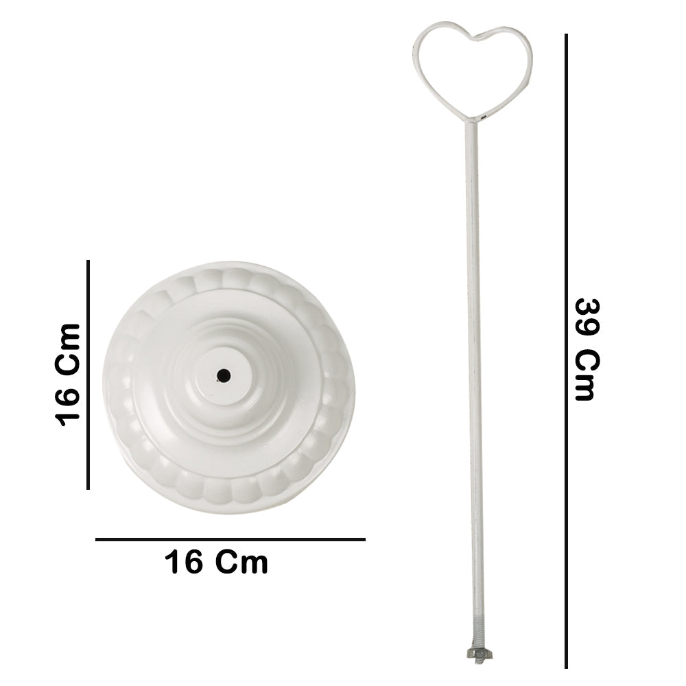 3 Tier White Cupcake Stand - ardor