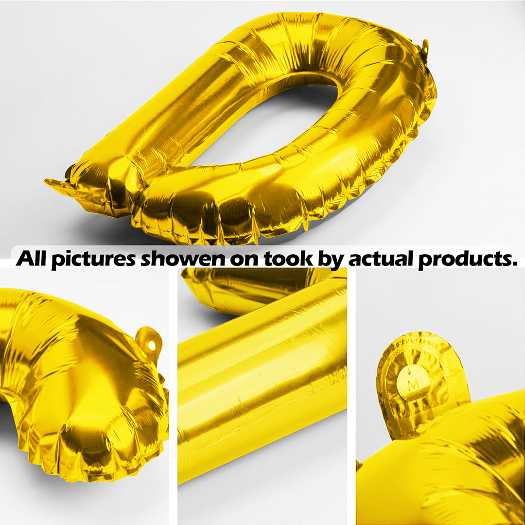 Happy Birthday Foil Balloons Set