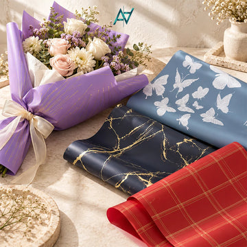 Bouquet Sheet Wrapping Sheet - Multiple Designs & Colors