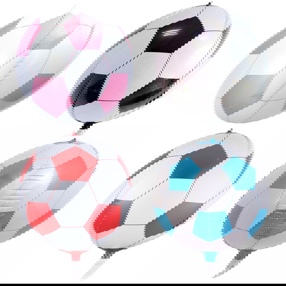 4D Football Orbs Foil Balloons - ardor