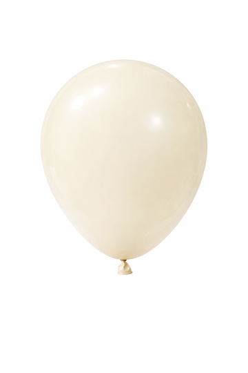 Ivory White latex Balloon