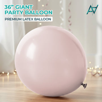 Champagne Giant Latex Balloon – 36 inch Oversized Party Balloon for Decor & Photos - Aliakbardecoration