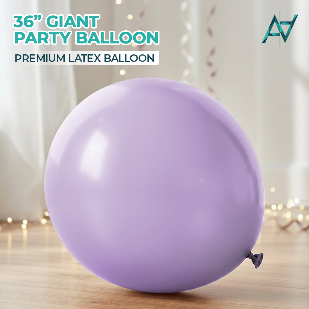 Dusty Pink Giant Latex Balloon – 36 inch Oversized Party Balloon for Decor & Photos - Aliakbardecoration
