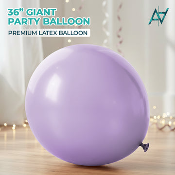 Dusty Pink Giant Latex Balloon – 36 inch Oversized Party Balloon for Decor & Photos - Aliakbardecoration