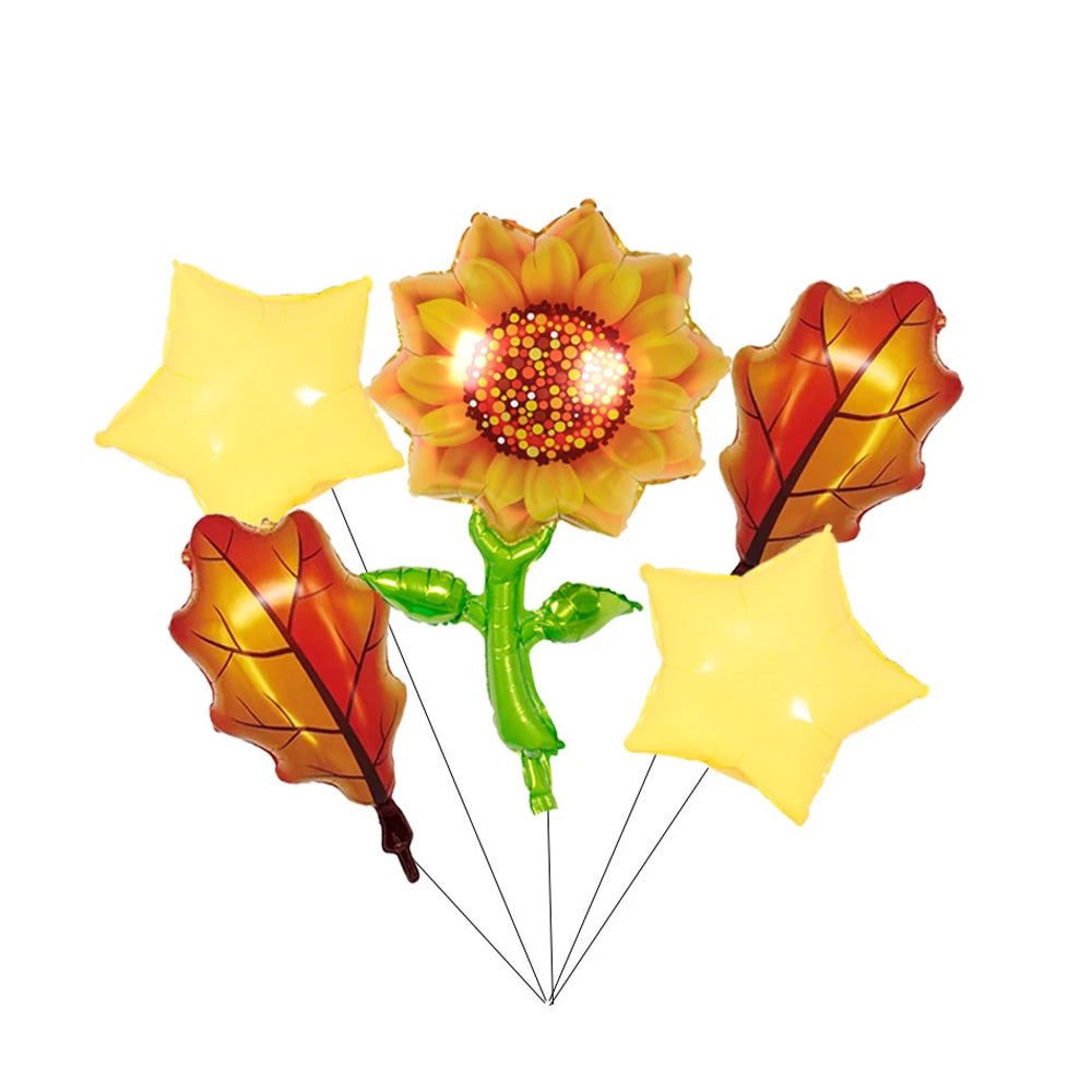 5 Pcs Mini Foil Balloon Set - aliakbardecoration