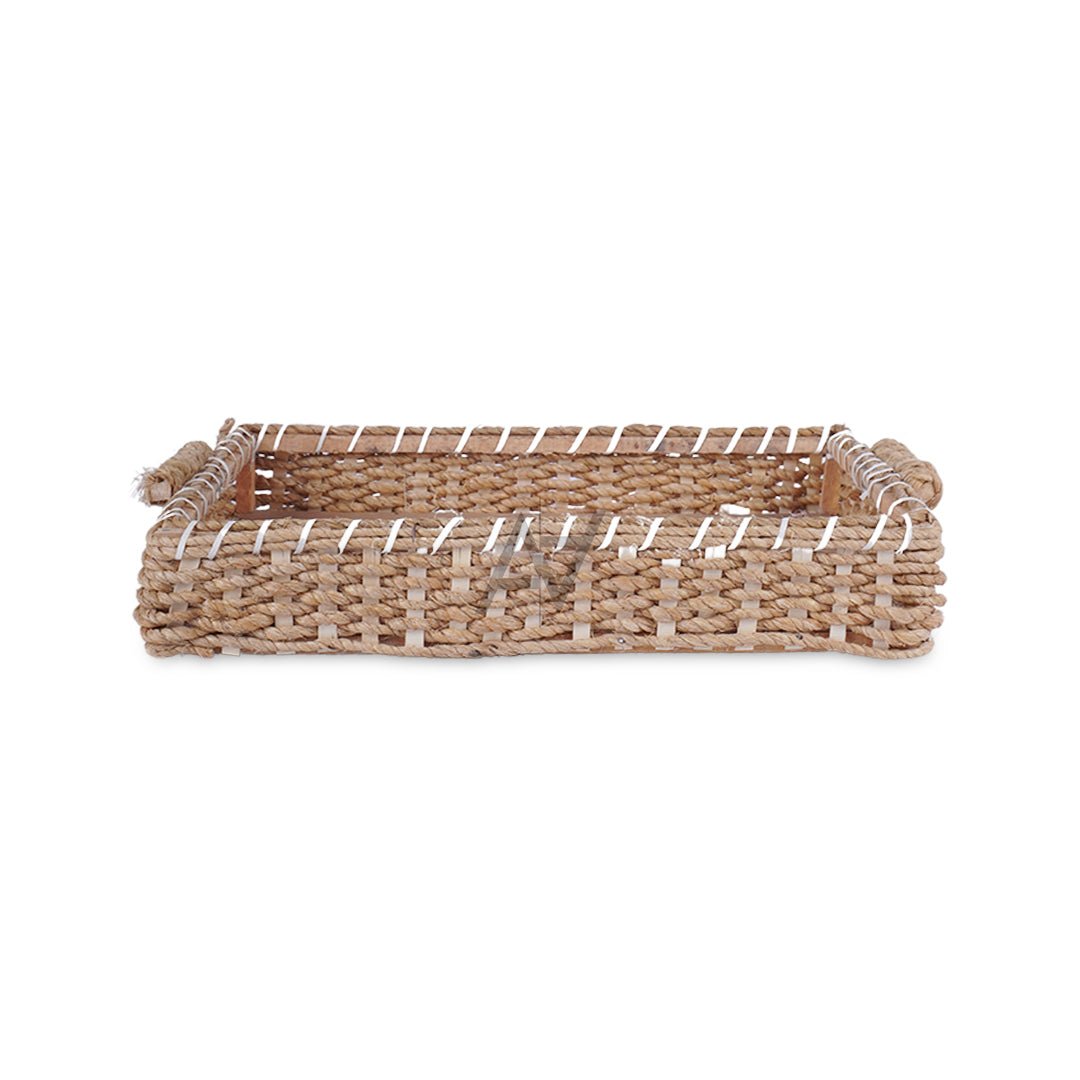 5 Pcs Set - Rectangle Jute Baskets - aliakbardecoration